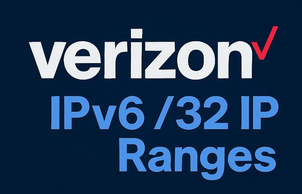 Residential Power with Verizon IPv6 /32 IP Ranges